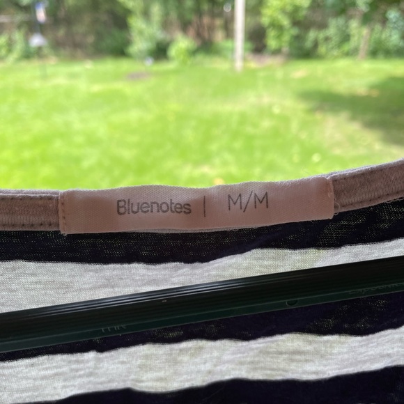 Navy blue and white striped shirt from Bluenotes - Picture 3 of 3